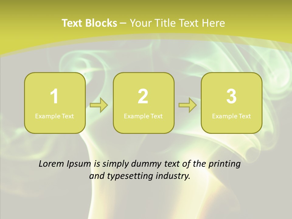 Inspiration Light Spurt PowerPoint Template