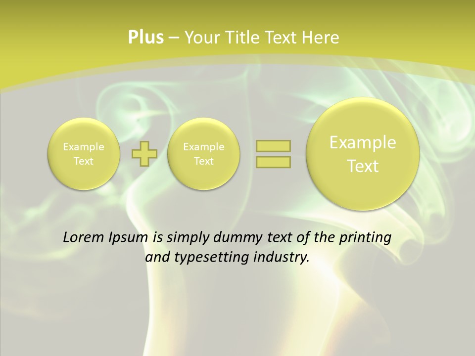 Inspiration Light Spurt PowerPoint Template