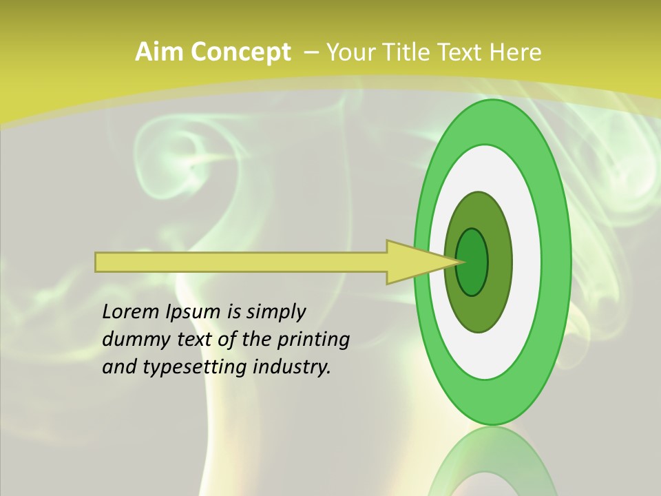 Inspiration Light Spurt PowerPoint Template