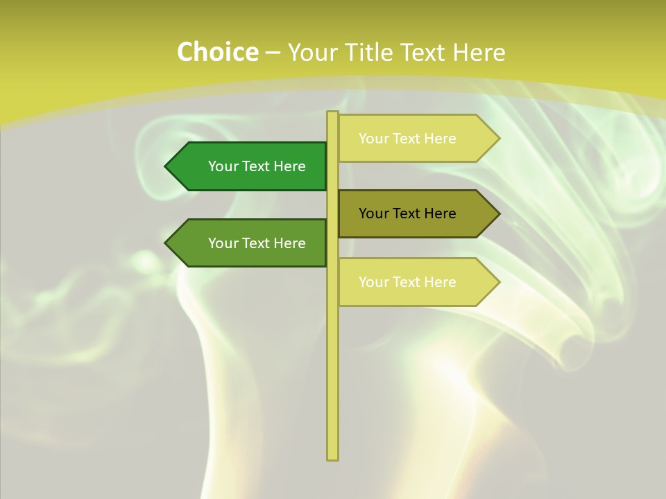 Inspiration Light Spurt PowerPoint Template