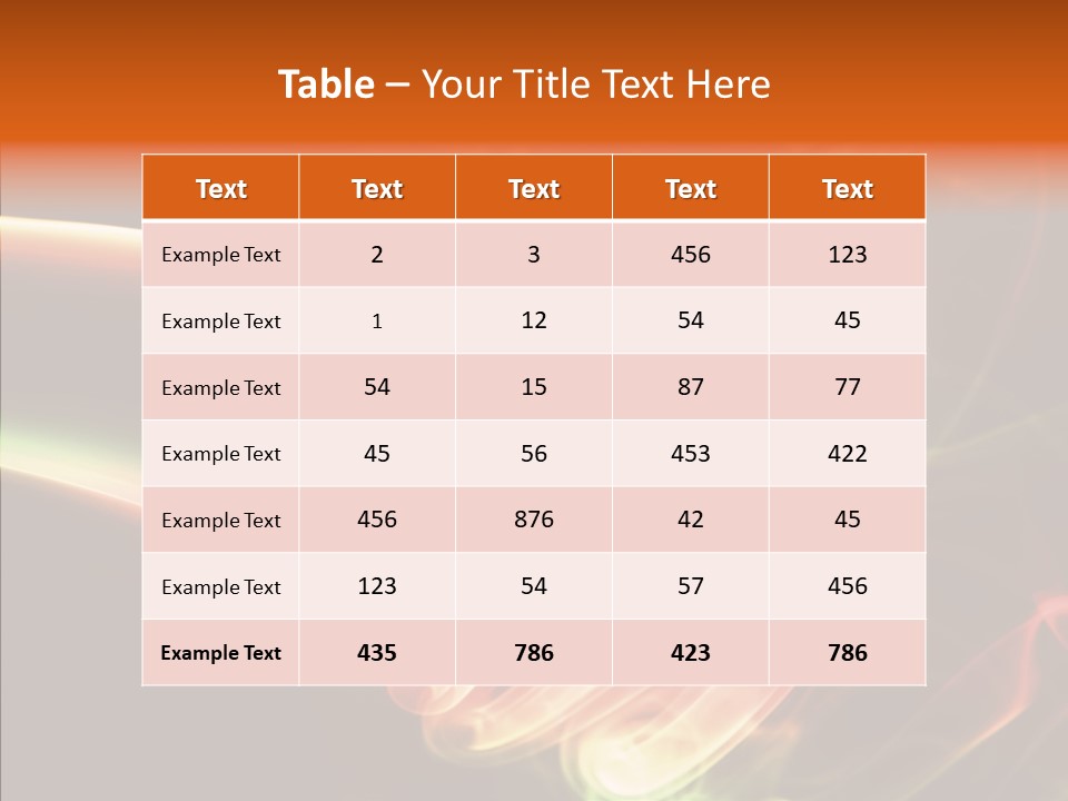 Smoke Puff Stream PowerPoint Template