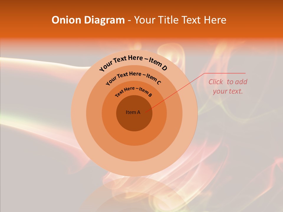 Smoke Puff Stream PowerPoint Template