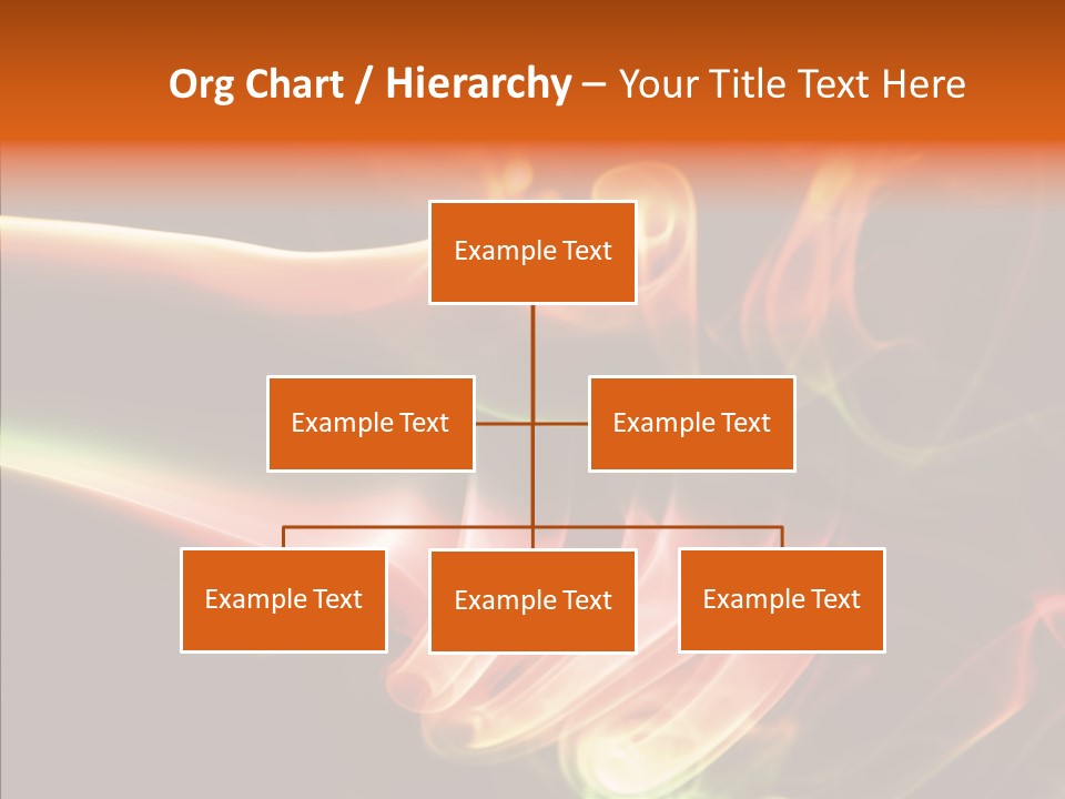 Smoke Puff Stream PowerPoint Template