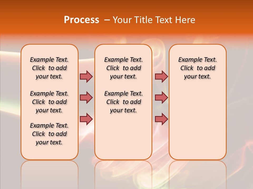 Smoke Puff Stream PowerPoint Template