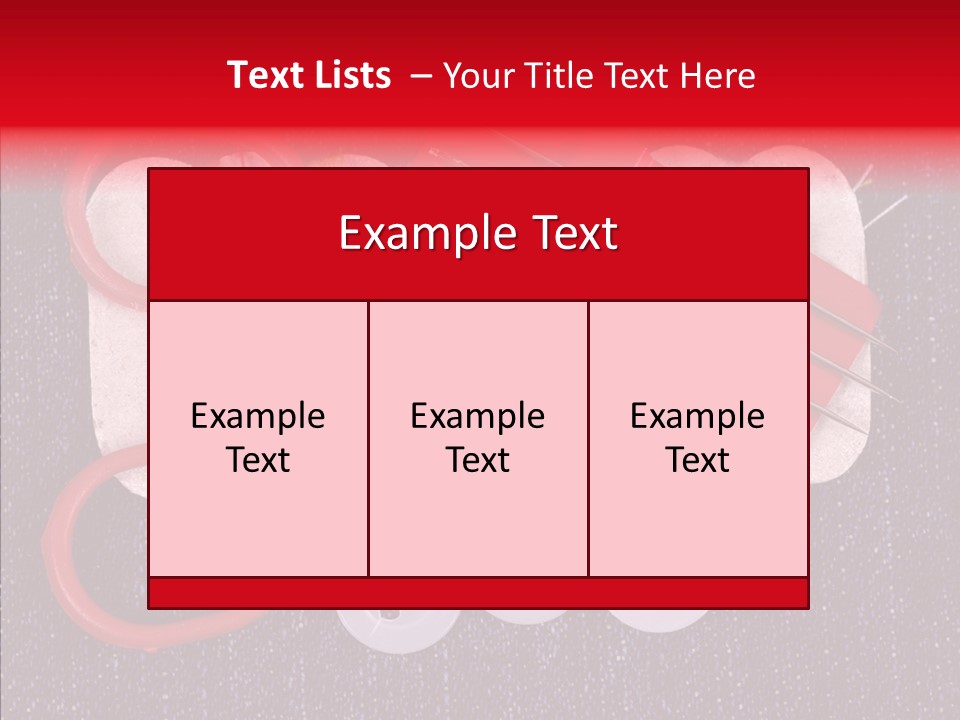 Needle Object Button PowerPoint Template