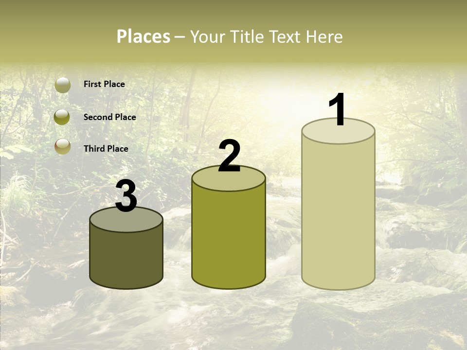 Sunlight Brook Bright PowerPoint Template