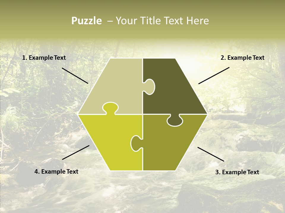 Sunlight Brook Bright PowerPoint Template