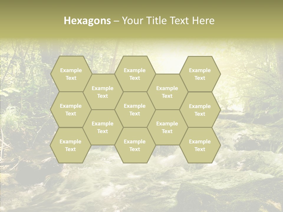 Sunlight Brook Bright PowerPoint Template