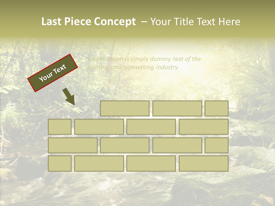 Sunlight Brook Bright PowerPoint Template