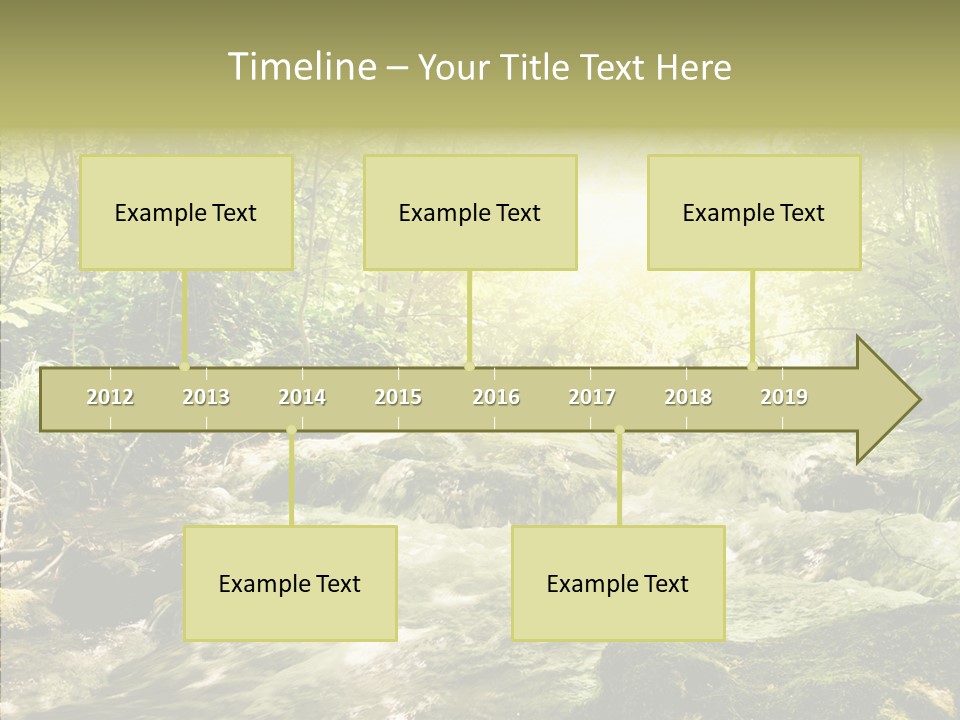 Sunlight Brook Bright PowerPoint Template