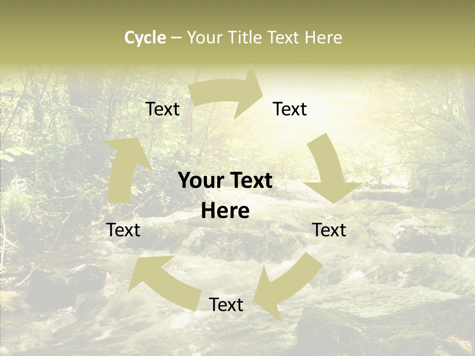 Sunlight Brook Bright PowerPoint Template