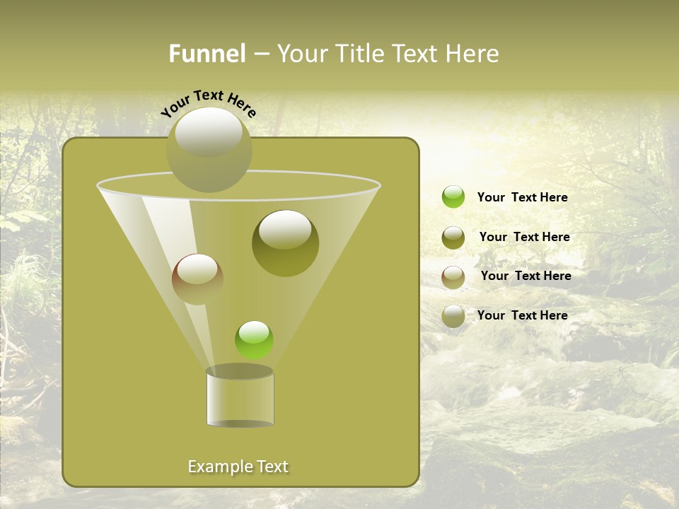 Sunlight Brook Bright PowerPoint Template