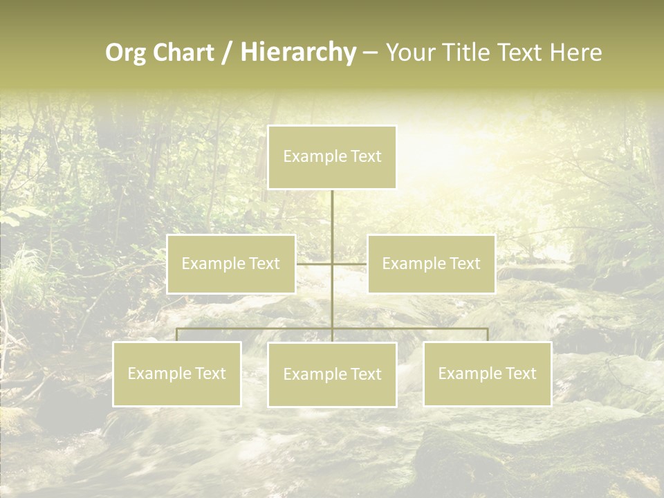 Sunlight Brook Bright PowerPoint Template