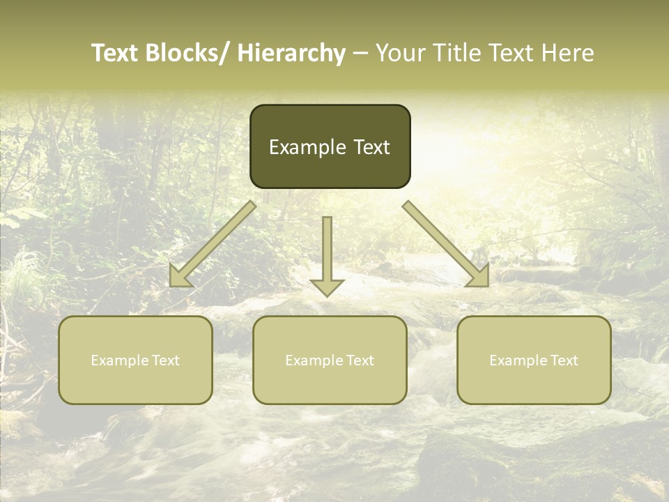 Sunlight Brook Bright PowerPoint Template
