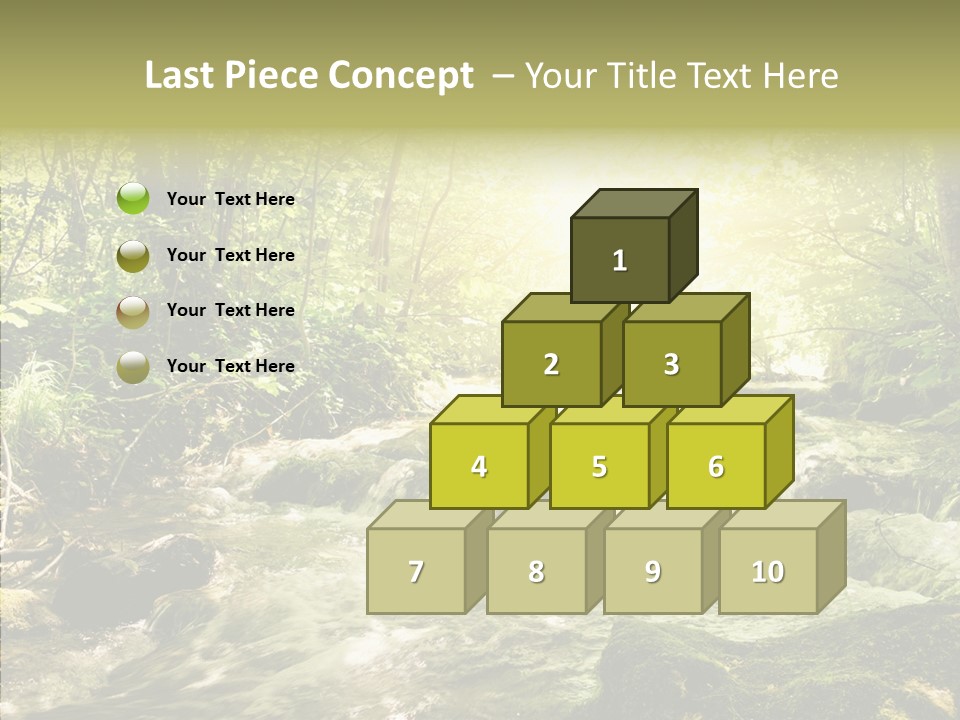 Sunlight Brook Bright PowerPoint Template