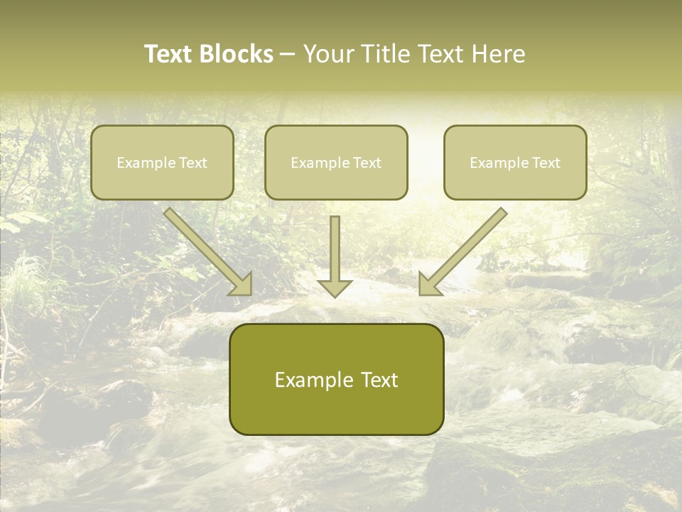 Sunlight Brook Bright PowerPoint Template
