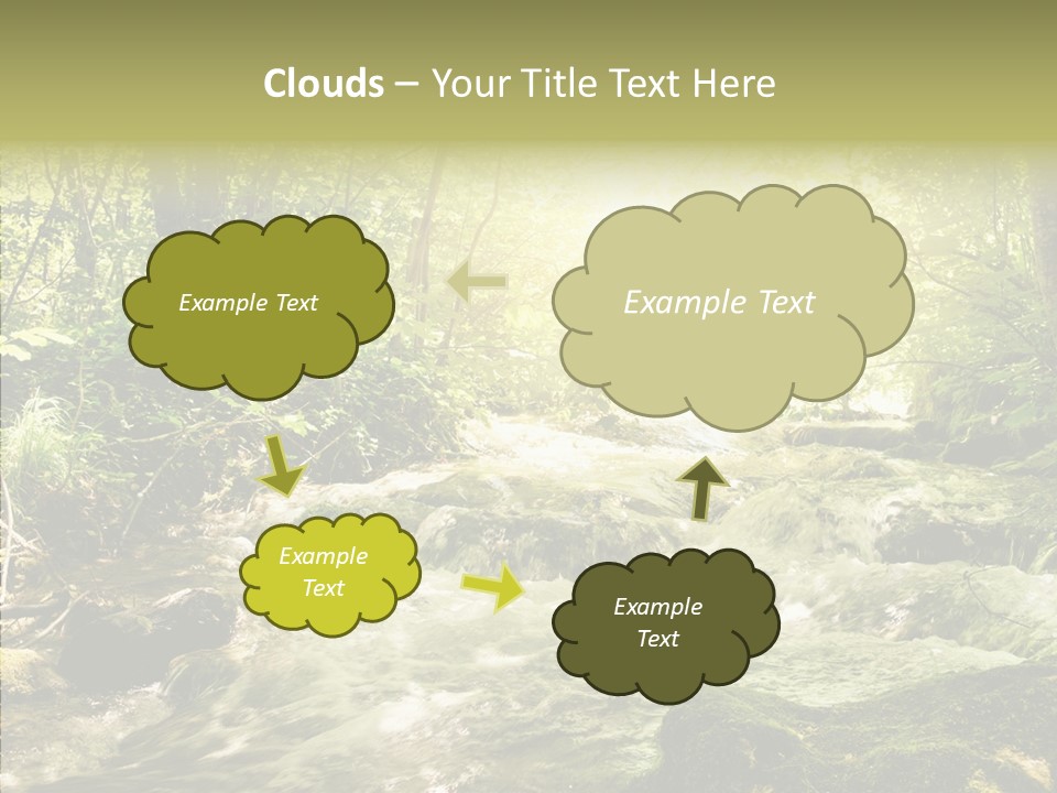Sunlight Brook Bright PowerPoint Template