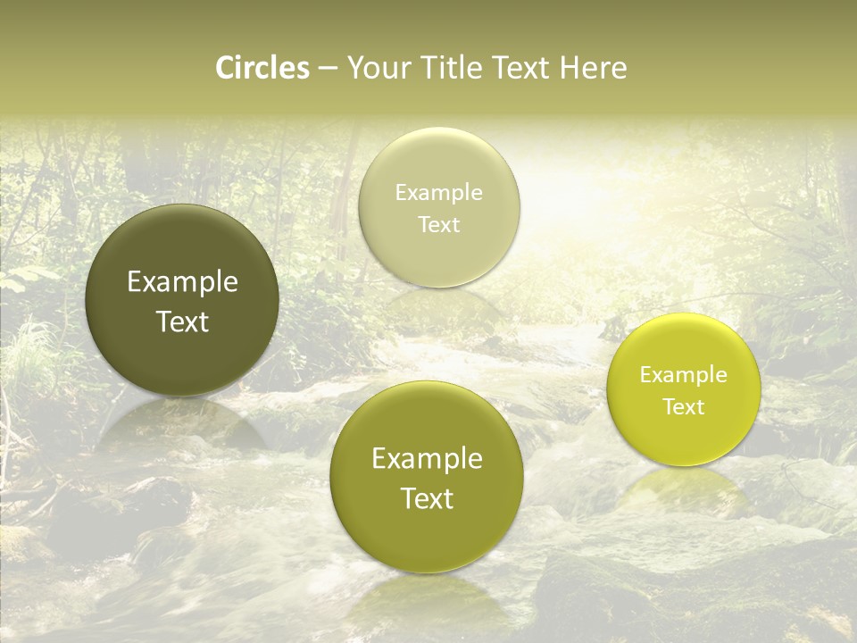 Sunlight Brook Bright PowerPoint Template