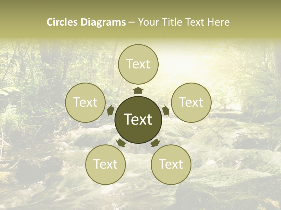 Sunlight Brook Bright PowerPoint Template