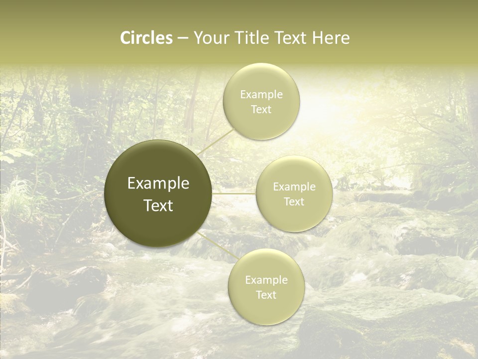 Sunlight Brook Bright PowerPoint Template