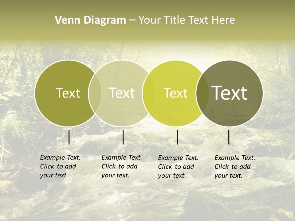 Sunlight Brook Bright PowerPoint Template