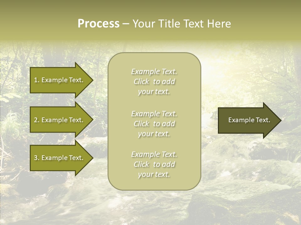 Sunlight Brook Bright PowerPoint Template