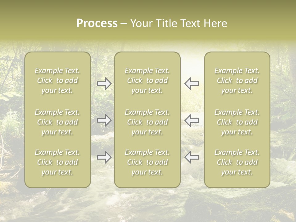 Sunlight Brook Bright PowerPoint Template