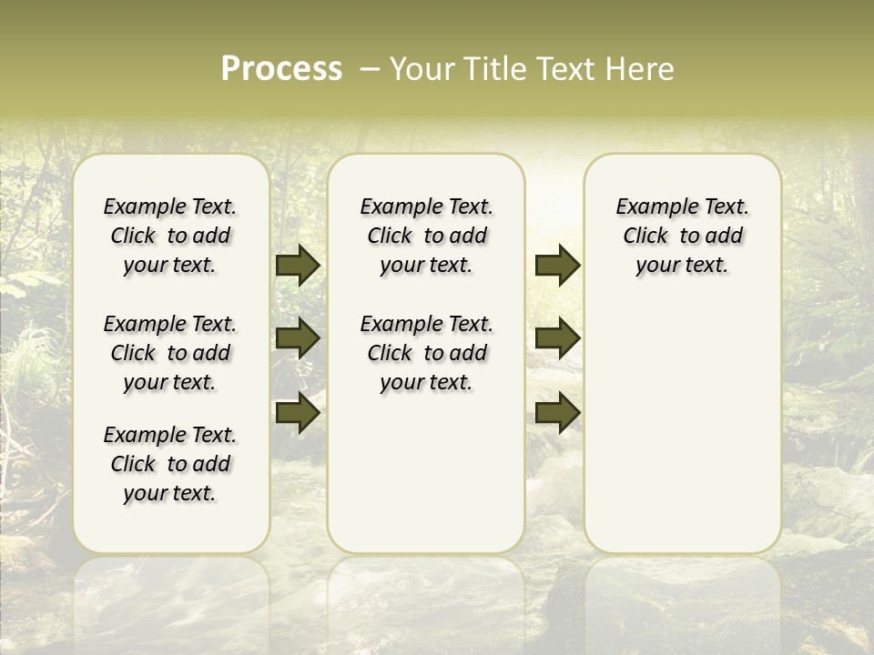 Sunlight Brook Bright PowerPoint Template