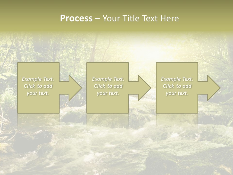 Sunlight Brook Bright PowerPoint Template