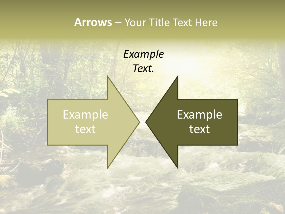 Sunlight Brook Bright PowerPoint Template