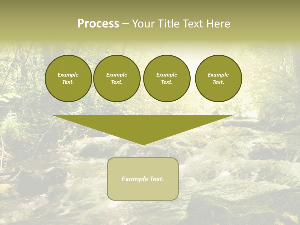 Sunlight Brook Bright PowerPoint Template