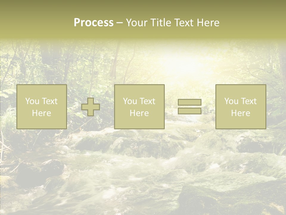 Sunlight Brook Bright PowerPoint Template