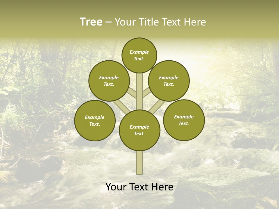 Sunlight Brook Bright PowerPoint Template