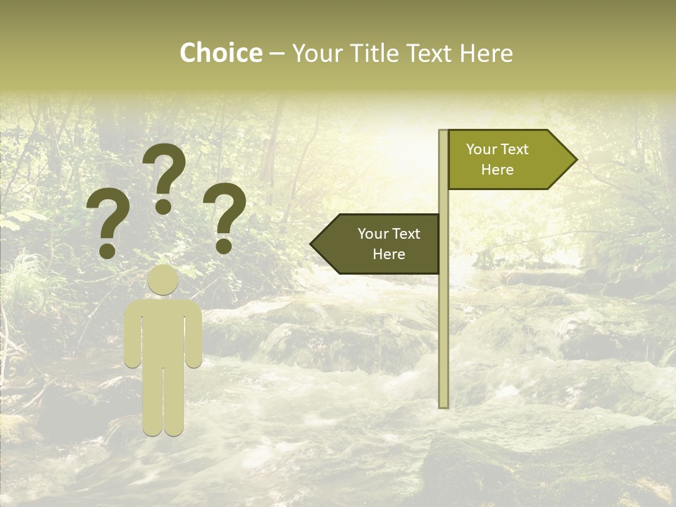 Sunlight Brook Bright PowerPoint Template