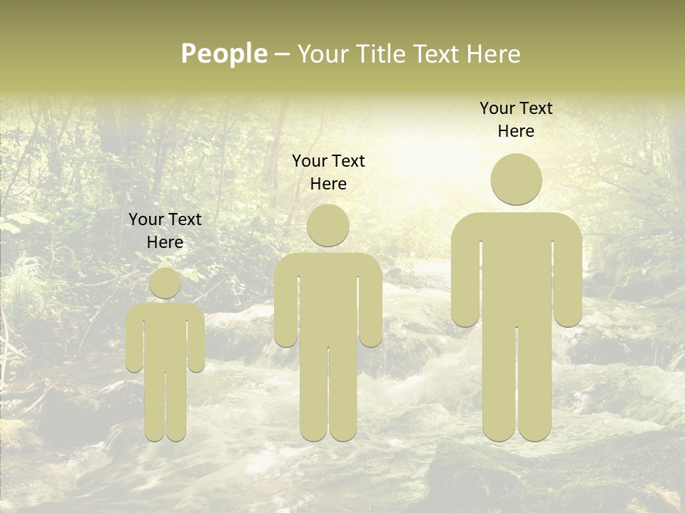 Sunlight Brook Bright PowerPoint Template