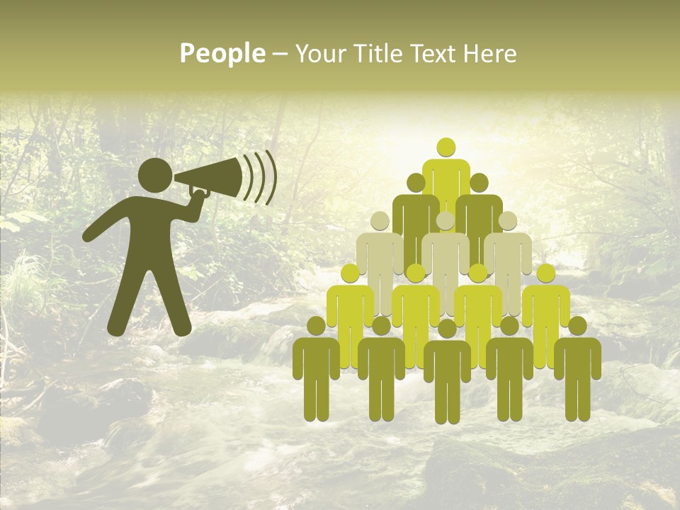 Sunlight Brook Bright PowerPoint Template