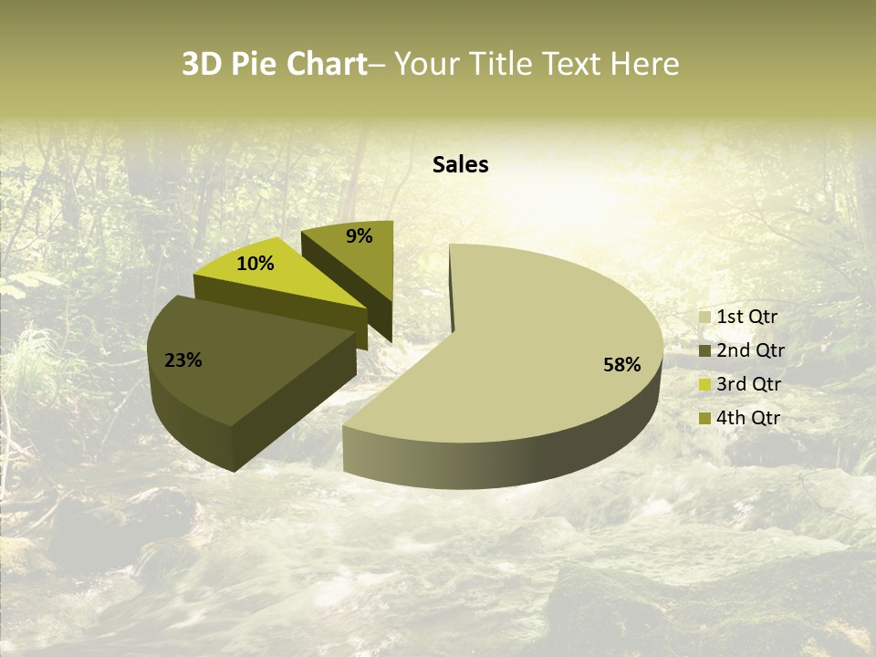 Sunlight Brook Bright PowerPoint Template