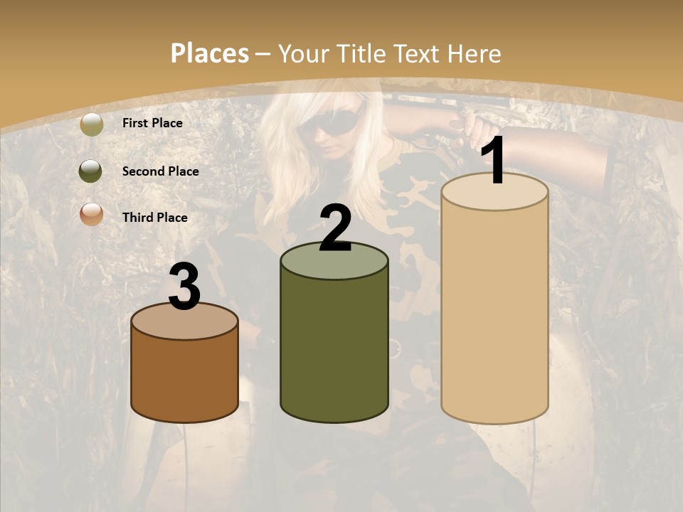 Security Sport Airgun PowerPoint Template