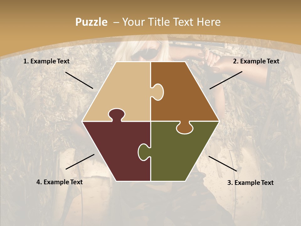 Security Sport Airgun PowerPoint Template