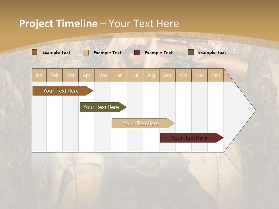 Security Sport Airgun PowerPoint Template
