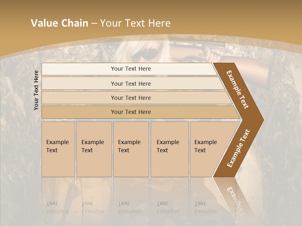 Security Sport Airgun PowerPoint Template