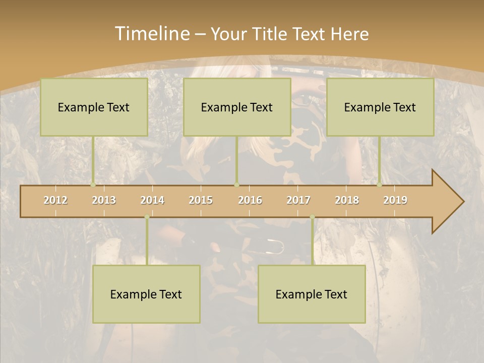 Security Sport Airgun PowerPoint Template