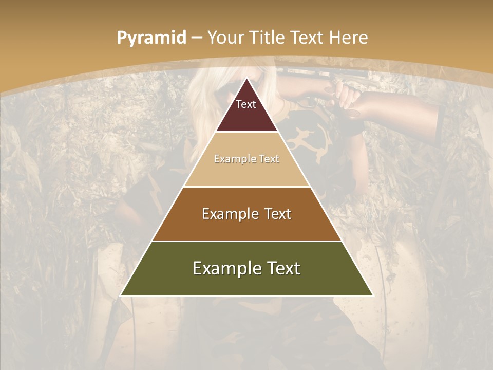 Security Sport Airgun PowerPoint Template