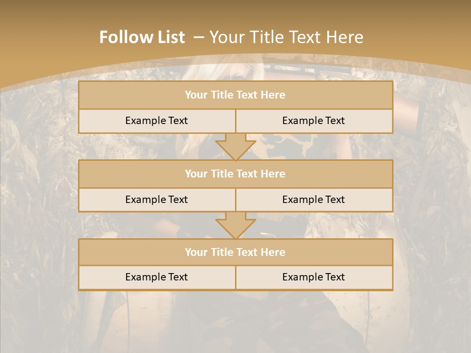 Security Sport Airgun PowerPoint Template