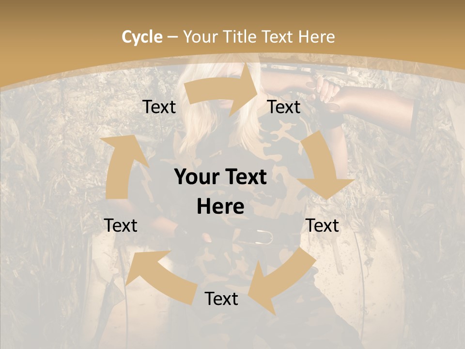 Security Sport Airgun PowerPoint Template