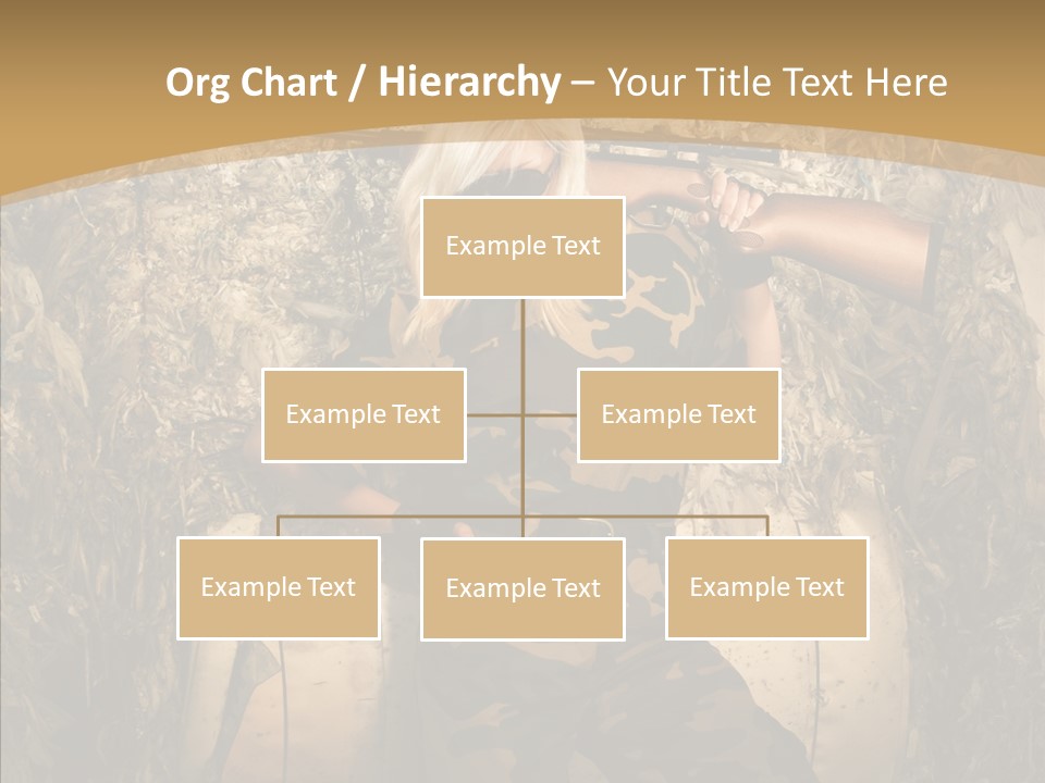 Security Sport Airgun PowerPoint Template