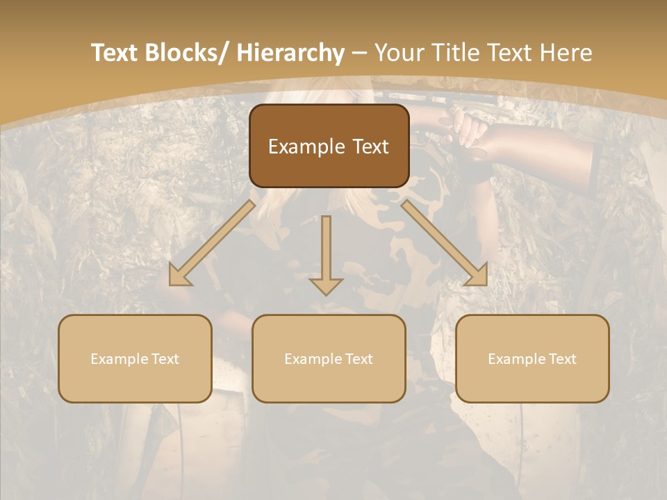 Security Sport Airgun PowerPoint Template