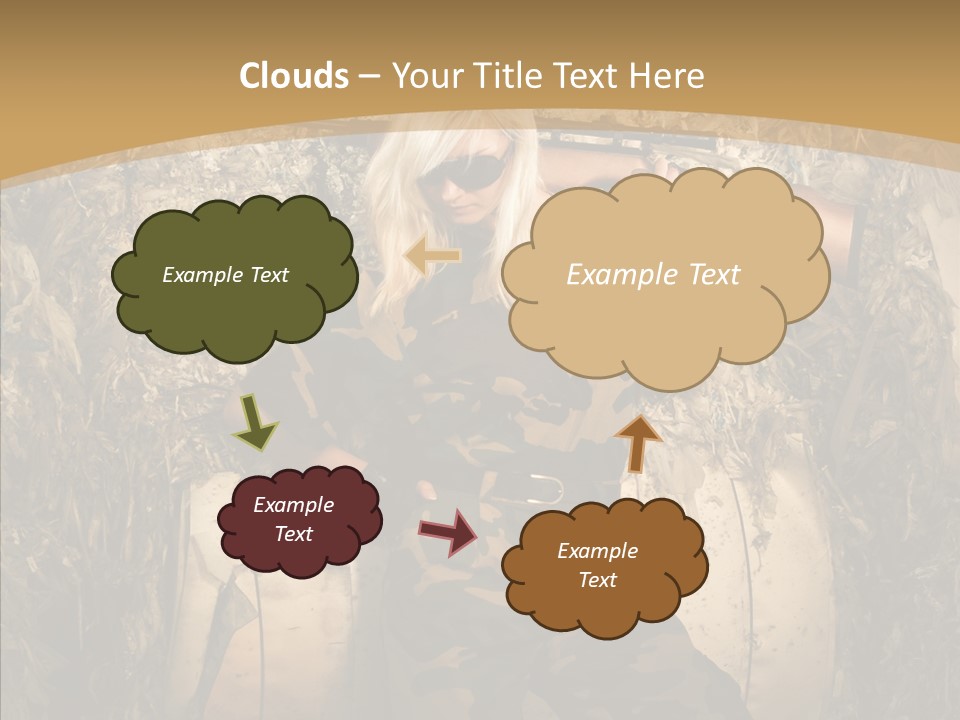 Security Sport Airgun PowerPoint Template