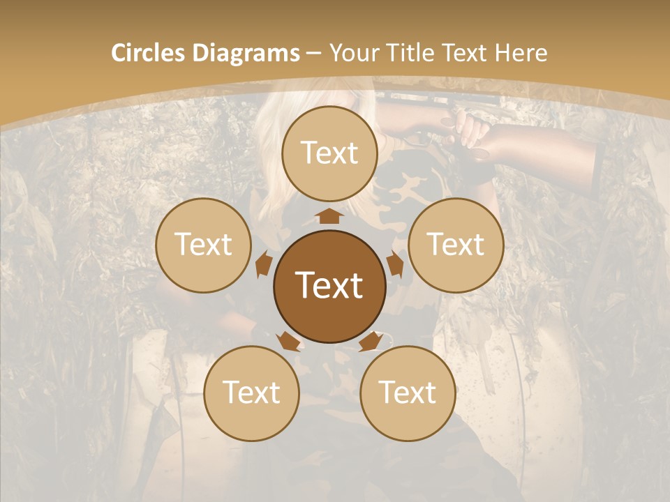 Security Sport Airgun PowerPoint Template