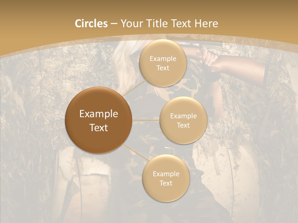 Security Sport Airgun PowerPoint Template